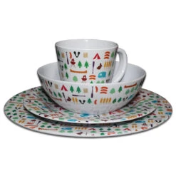 OLPRO Berrow Hill Melamine Set (8 Piece)