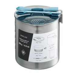 Stainless Steel 2 Person Cooking Set 1.6L -Camping Promotion Store k1e4b7576c5d355d320828b3827621564