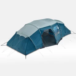 Quechua 8 Man Tent With Poles - Arpenaz 8.4 -Camping Promotion Store k517ab793fd4d31387b77f523bea13a02