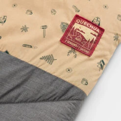 Quechua Camping Sleeping Bag Arpenaz 10° Cotton Double -Camping Promotion Store k5ac476416b0447a364e8158207d0e26a