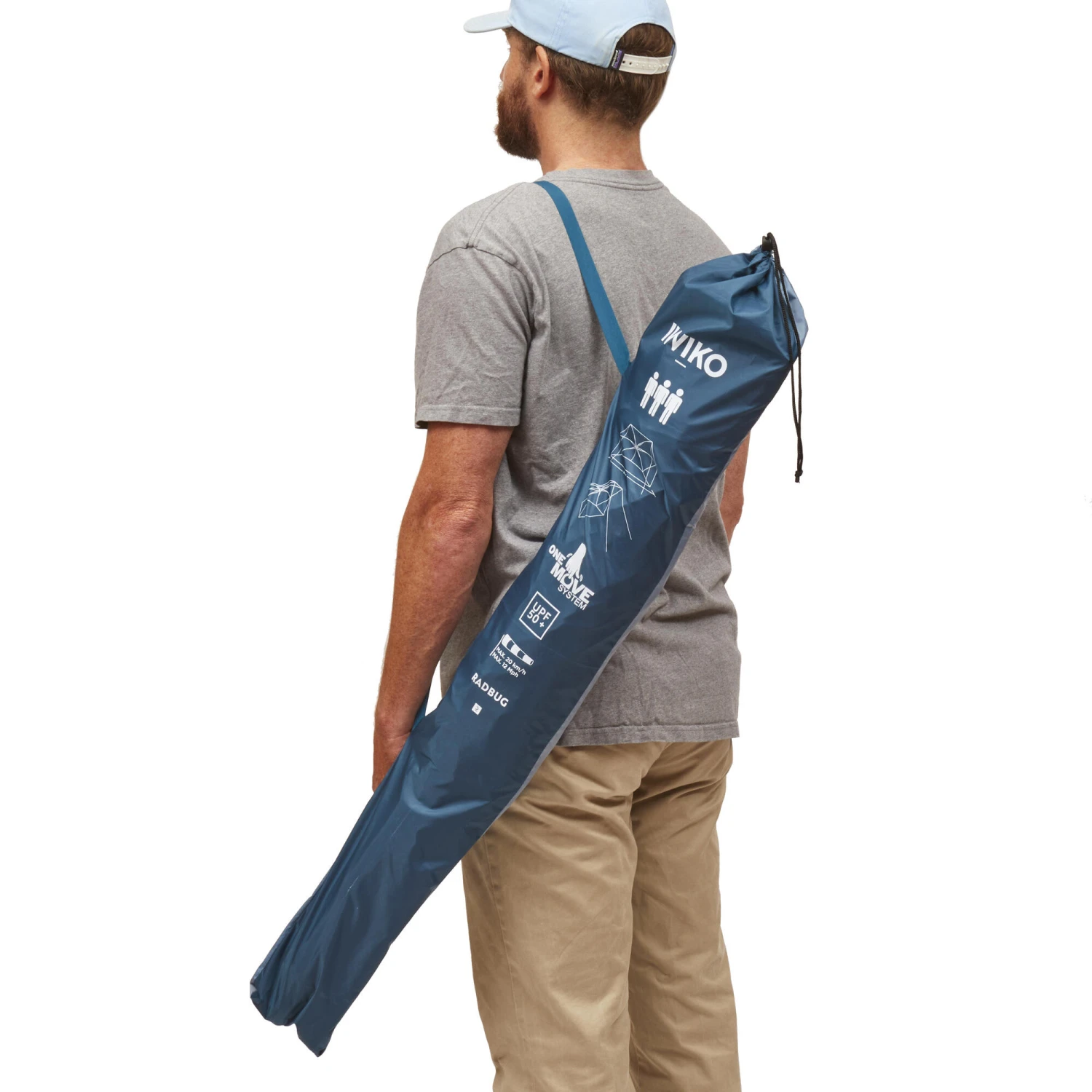 Decathlon ED SUN SHELTER IWIKO 180 UPF50 + 3 SEATS BLUE 8 Decathlon ED SUN SHELTER IWIKO 180 UPF50 + 3 SEATS BLUE - Image 6