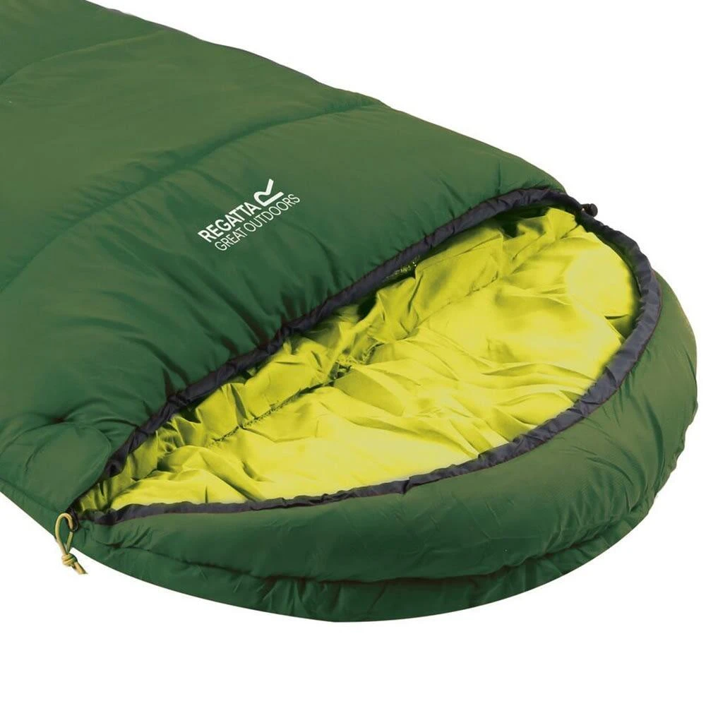 Regatta Montegra 300 Sleeping Bag (Alpine Green) 4 Regatta Montegra 300 Sleeping Bag (Alpine Green) - Image 2