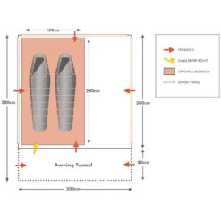 Motordome Kamper Hub Modular Quick Erect Drive Away Awning -Camping Promotion Store k72ef05b8a196914a9b7c9bbbe6954225