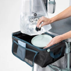 Quechua Camping Large Folding Kitchen Cabinet -Camping Promotion Store k84c668773f5db22a7e50f86e2c8040a4