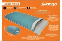 Vango Kanto Single Sleeping Bag -Camping Promotion Store k9289bc30480f83105d01b02c2d59b99c