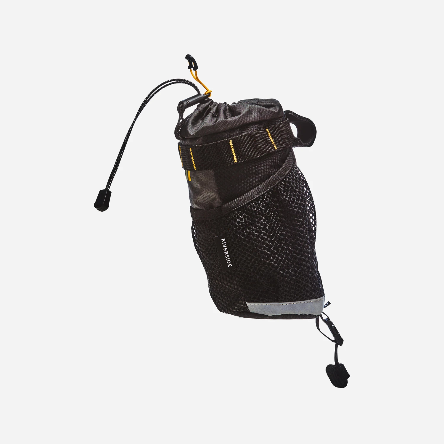 Riverside Bikepacking Bottle Cage Food Pouch 3 Riverside Bikepacking Bottle Cage Food Pouch
