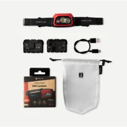 RECHARGEABLE HEADLAMP - 600 LUMENS 16 RECHARGEABLE HEADLAMP - 600 LUMENS -Camping Promotion Store kb8407c51adf5a52666fb6c20083cbffe