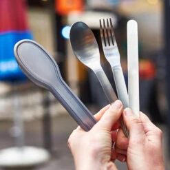 Black+Blum Stainless Steel Cutlery Set With Case Grey 10 Black+Blum Stainless Steel Cutlery Set With Case Grey -Camping Promotion Store kb97f72b127caa636ff9f5e69395b27b9