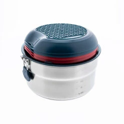 Quechua Stainless Steel Camping Cook Set -Camping Promotion Store kc0c377942eda35b6d70a0d84ba912030