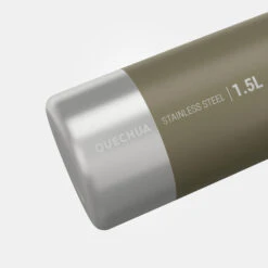 Quechua Stainless Steel Hiking Flask With Screw Cap MH100 1.5 L Khaki 14 Quechua Stainless Steel Hiking Flask With Screw Cap MH100 1.5 L Khaki -Camping Promotion Store ke00fb3c1718e1f1884a8d1ed33b7a366