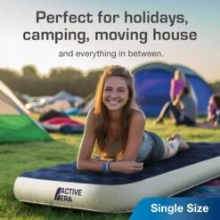 Single Camping Air Bed – Navy/White 14 Single Camping Air Bed – Navy/White -Camping Promotion Store ke0160c9288cb4396f815e970710f66df