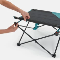 Quechua LOW FOLDING CAMPING TABLE MH100 Grey -Camping Promotion Store ke3174b1a935714b65fc9871b034221d1