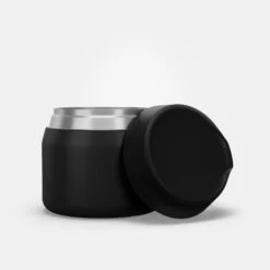 Quechua Stainless Steel Isothermal Food Box For Hiking MH500 0.5 L Black -Camping Promotion Store kecf07f6b93c0658ae7112180b355b89a